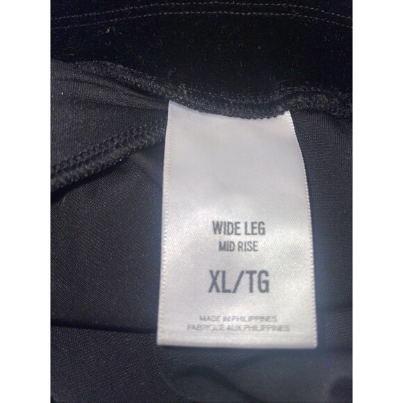 Express Womens Velvet Wide Leg Pants Size XL Whimsigoth Witchy Office Holiday - Picture 5 of 10